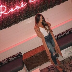 Express Ivory Lace Bodysuit